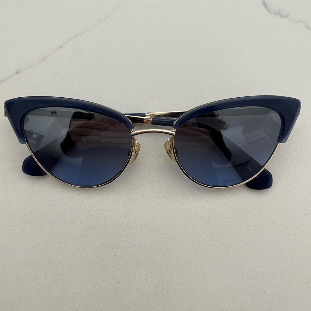 Kate spade blue cat eye sunglasses (sold)